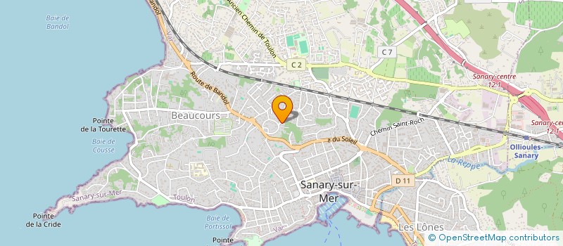 localisation de l'entreprise SCI NOCEAL à SANARY SUR MER