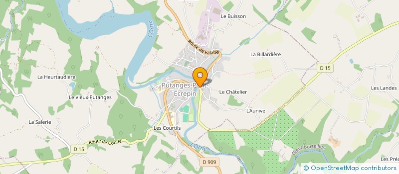 localisation de l'entreprise SCI NOCHATIL à PUTANGES-LE-LAC