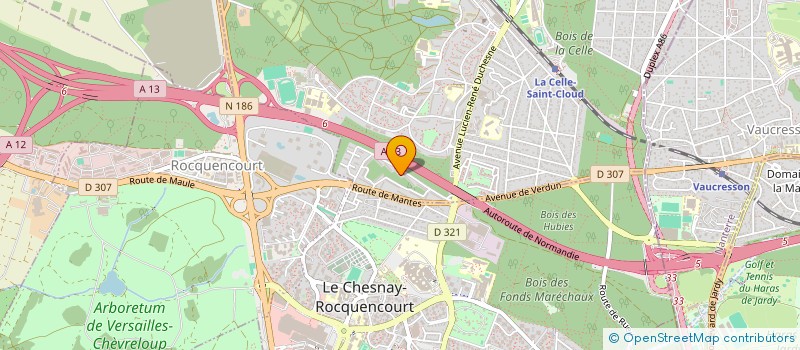 localisation de l'entreprise SCI NOCHER PASTEUR  LA CELLE-SAINT-CLOUD