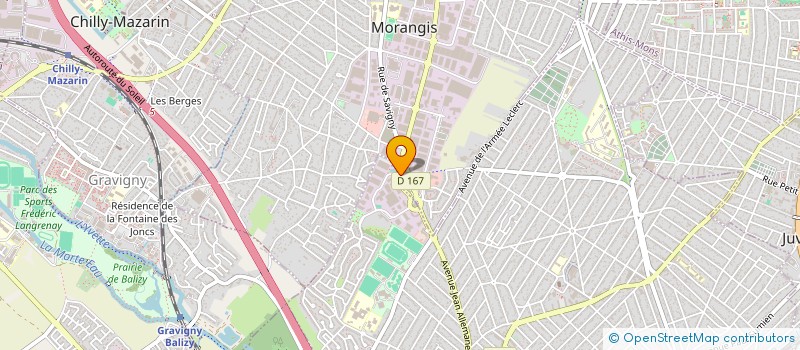 localisation de l'entreprise SCI NOCRIMO  MORANGIS
