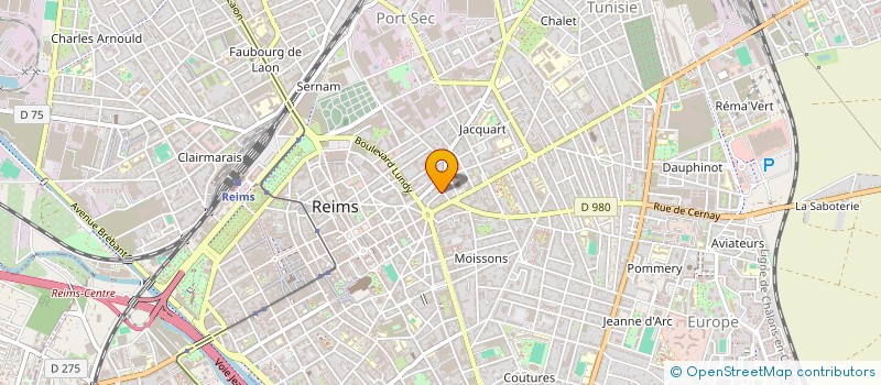 localisation de l'entreprise SCI NOCTAMBULLE  REIMS