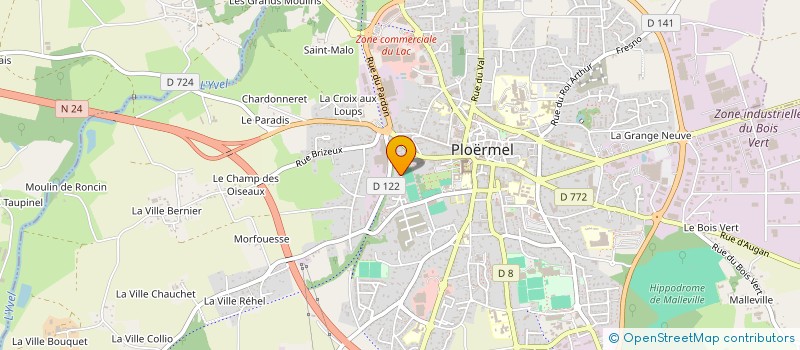 localisation de l'entreprise SCI NOCYLA  PLOERMEL