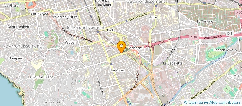 localisation de l'entreprise SCI NODALE à MARSEILLE