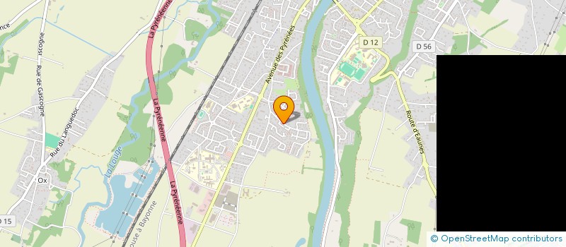 localisation de l'entreprise SCI NODAN  MURET