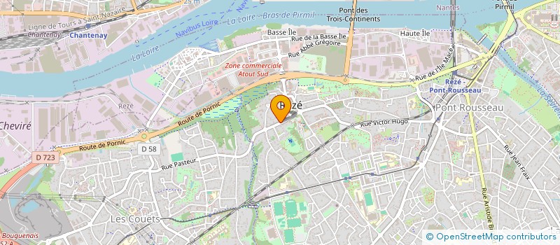 localisation de l'entreprise SCI NODASTALJU  REZE