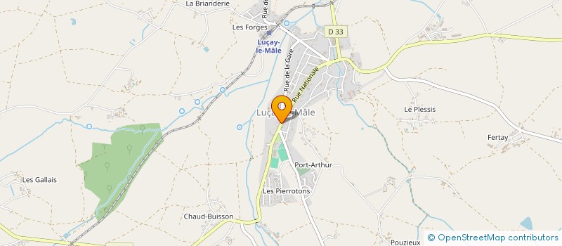 localisation de l'entreprise SCI NOE 1 à LUCAY-LE-MALE