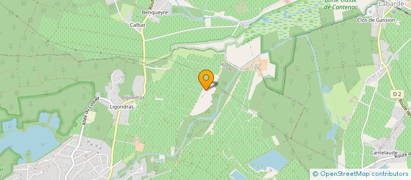 localisation de l'entreprise SCI NOE 3  ARSAC