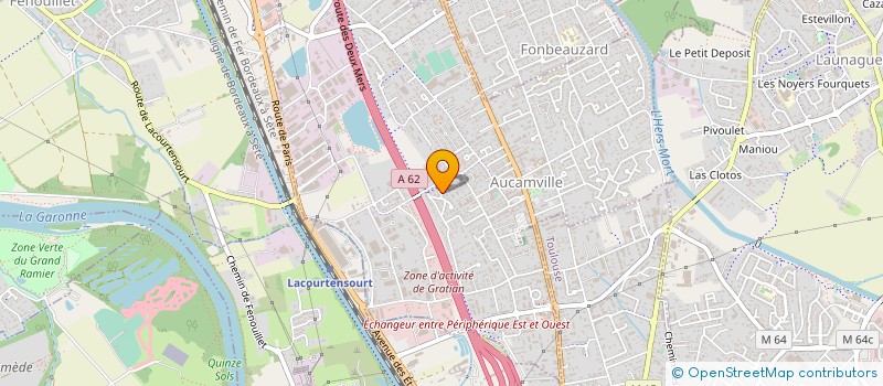 localisation de l'entreprise SCI NOE à AUCAMVILLE
