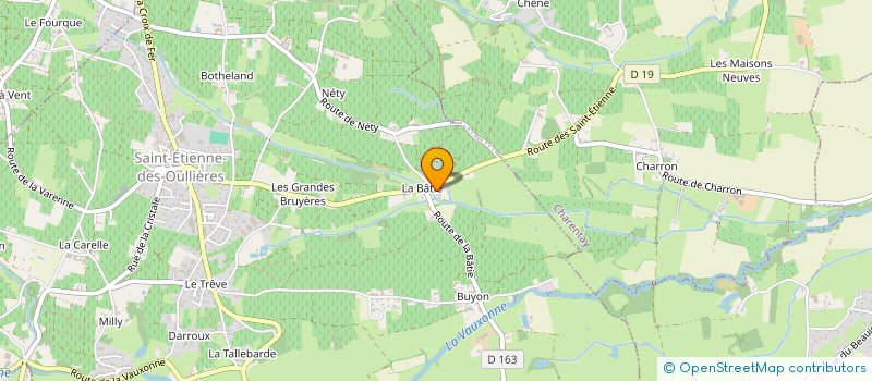 localisation de l'entreprise SCI NOE  SAINT-ETIENNE-DES-OULLIERES