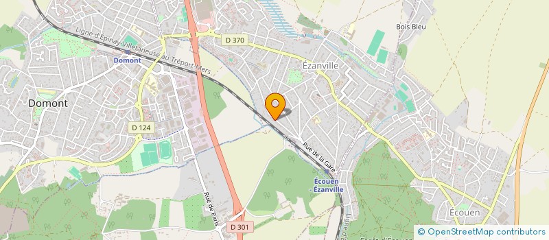 localisation de l'entreprise SCI NOE  EZANVILLE