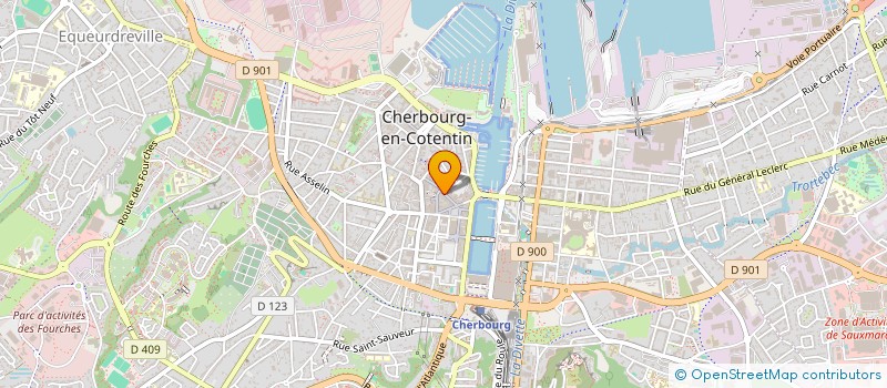 localisation de l'entreprise SCI NOE à CHERBOURG-EN-COTENTIN