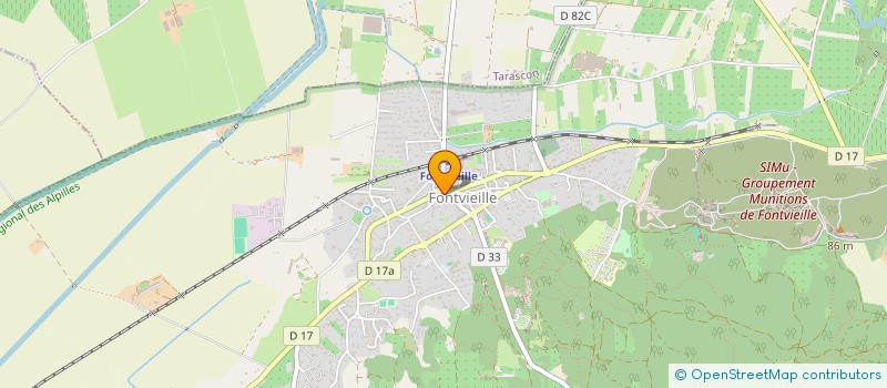 localisation de l'entreprise SCI NOE  FONTVIEILLE