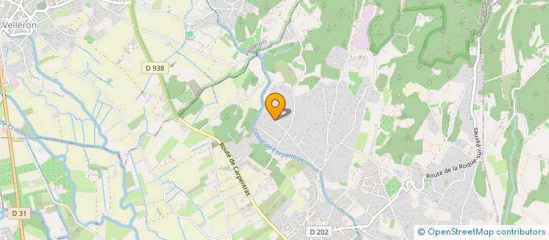 localisation de l'entreprise SCI NOE ET CIE  L'ISLE-SUR-LA-SORGUE