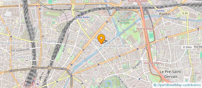 localisation de l'entreprise SCI NOE LIZA  PARIS