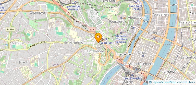 localisation de l'entreprise SCI NOECA  LYON