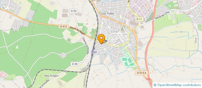 localisation de l'entreprise SCI NOEL  ELNE