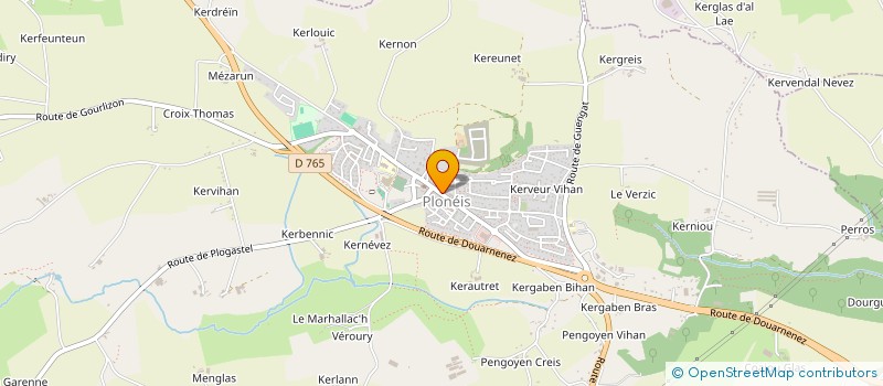 localisation de l'entreprise SCI NOEL  PLONEIS