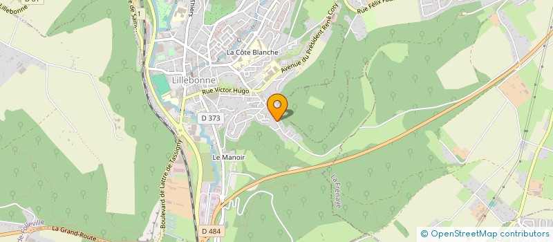 localisation de l'entreprise SCI NOEL  LILLEBONNE