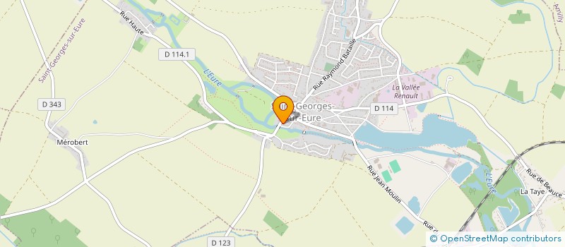 localisation de l'entreprise SCI NOEL à SAINT-GEORGES-SUR-EURE