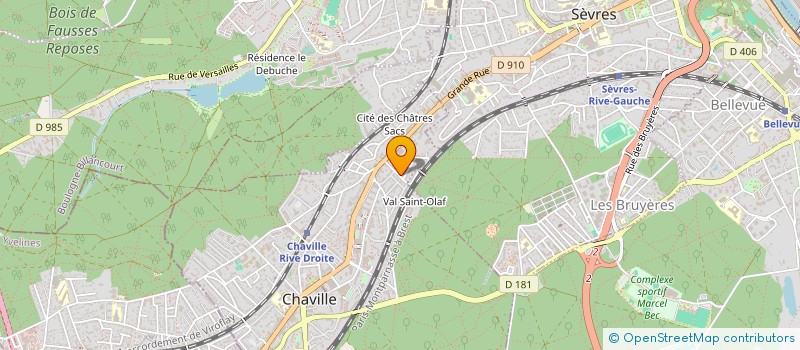 localisation de l'entreprise SCI NOEL à CHAVILLE