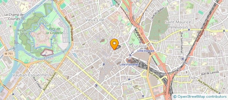 localisation de l'entreprise SCI NOEL LURTIN à LILLE