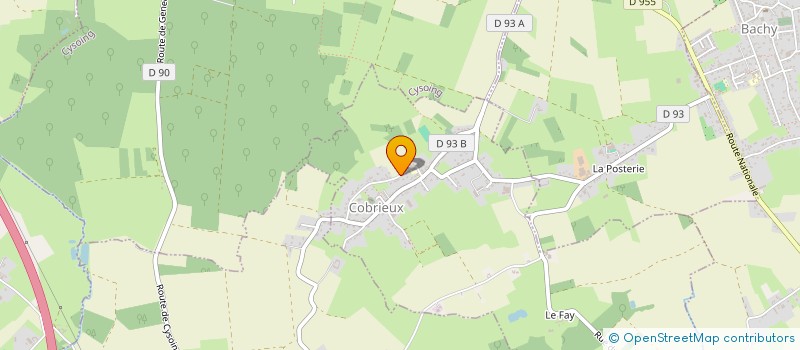 localisation de l'entreprise SCI NOEL MENGONG à COBRIEUX