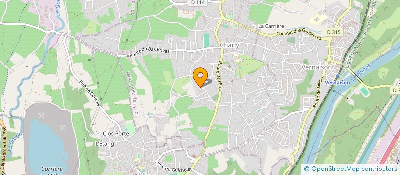 localisation de l'entreprise SCI NOEL OPHTA  CHARLY