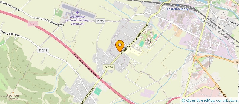 localisation de l'entreprise SCI NOELILLE  CASTELNAUDARY