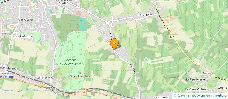 localisation de l'entreprise SCI NOELIMMO  MONTLOUIS-SUR-LOIRE