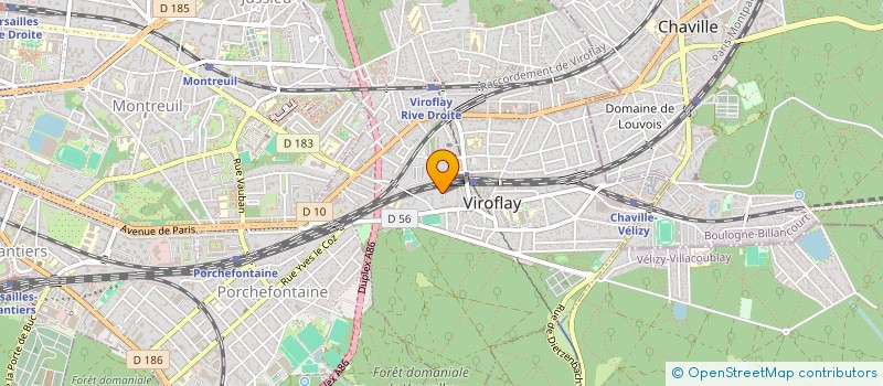 localisation de l'entreprise SCI NOELITA  VIROFLAY