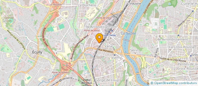 localisation de l'entreprise SCI NOELSA  LYON