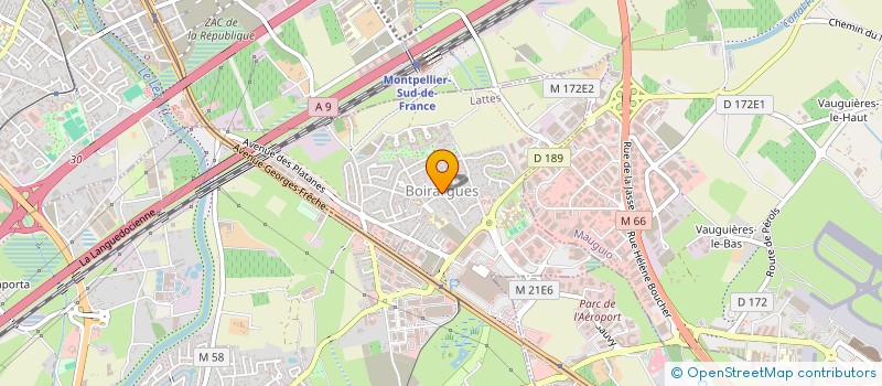 localisation de l'entreprise SCI NOELYS à LATTES