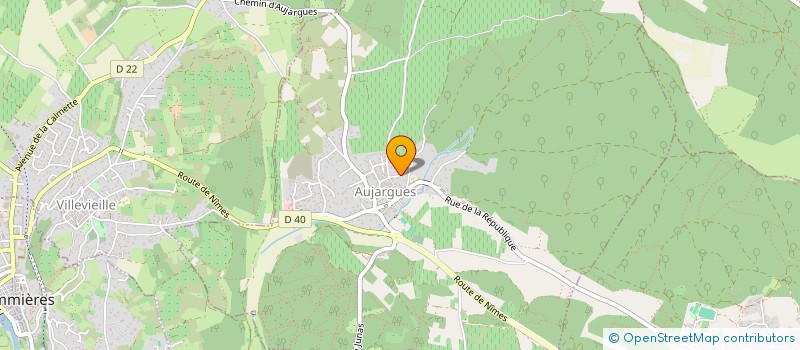 localisation de l'entreprise SCI NOELYS  AUJARGUES