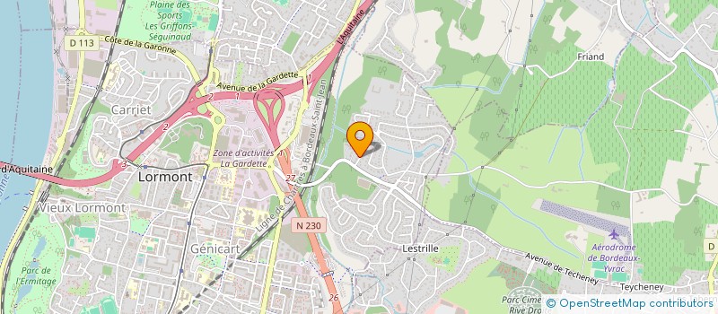 localisation de l'entreprise SCI NOELYS IMMO  LORMONT