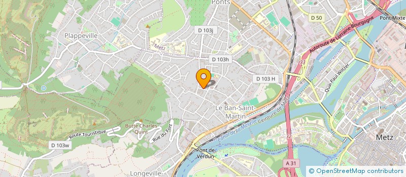 localisation de l'entreprise SCI NOEM à LE BAN-SAINT-MARTIN