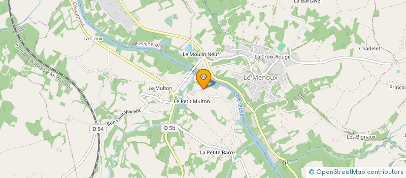localisation de l'entreprise SCI NOEMELINE à CEAULMONT