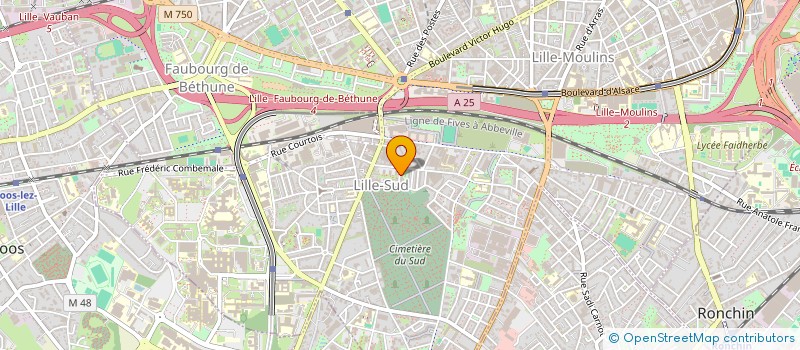 localisation de l'entreprise SCI NOEMIE à LILLE
