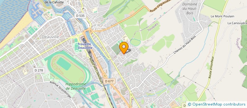 localisation de l'entreprise SCI NOEMIE  TOUQUES