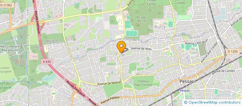 localisation de l'entreprise SCI NOES  SAINTE-CROIX-DU-MONT