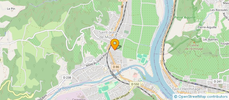 localisation de l'entreprise SCI NOESTINE IMMOBILIER à SAINT-JEAN-DE-MUZOLS