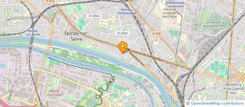 localisation de l'entreprise SCI NOEV IMMO à EPINAY-SUR-SEINE