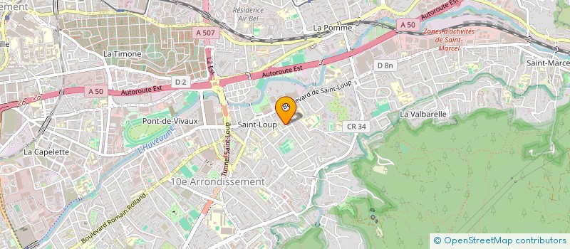 localisation de l'entreprise SCI NOEVILIA à MARSEILLE