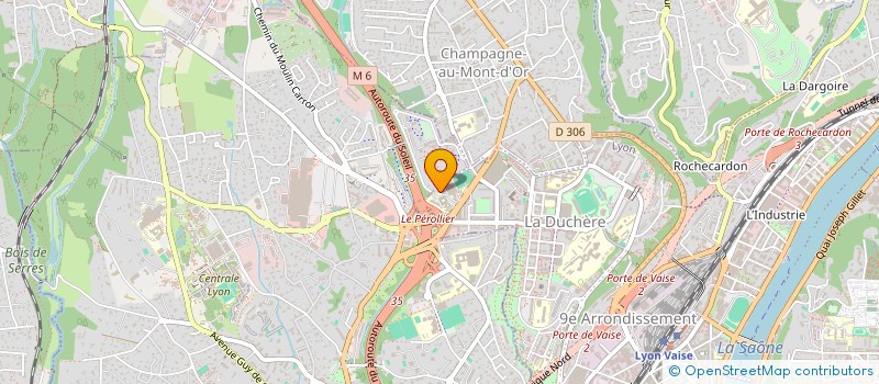 localisation de l'entreprise SCI NOFT  LYON