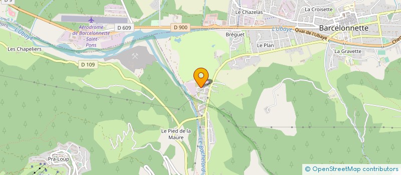 localisation de l'entreprise SCI NOGAL à BARCELONNETTE