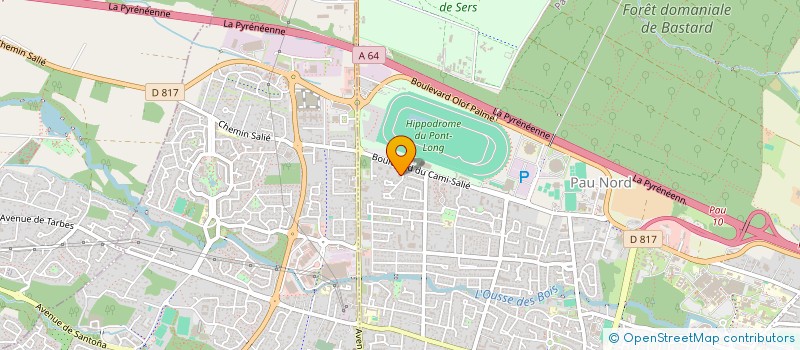 localisation de l'entreprise SCI NOGALEDO à PAU