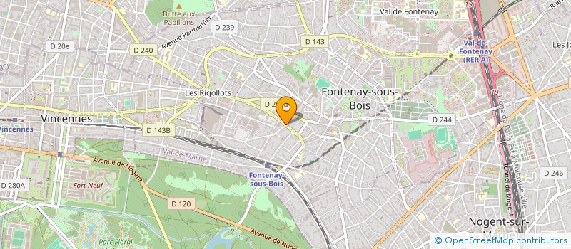 localisation de l'entreprise SCI NOGENT  FONTENAY-SOUS-BOIS