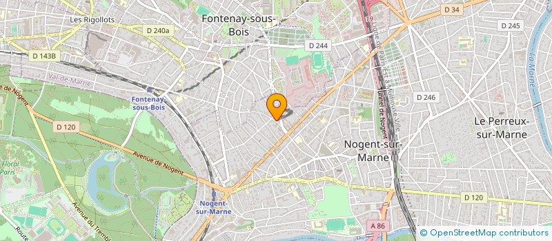localisation de l'entreprise SCI NOGENT CHATEAUDUN à NOGENT-SUR-MARNE