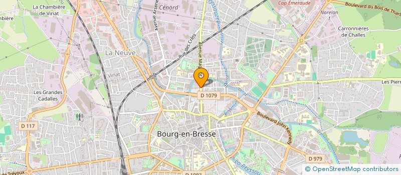 localisation de l'entreprise SCI NOGIMA à BOURG-EN-BRESSE