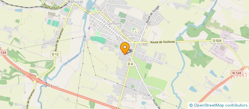 localisation de l'entreprise SCI NOGIMMO  GIMONT