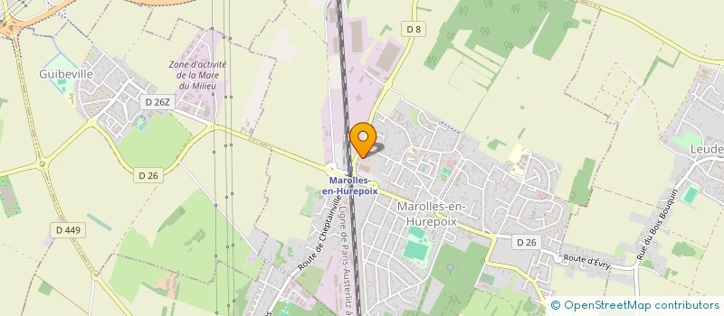 localisation de l'entreprise SCI NOGUEIRA  MAROLLES-EN-HUREPOIX